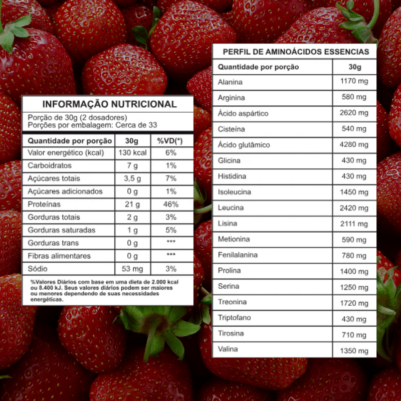 ­­iSN WHEY 100% CONCENTRADO - Morango